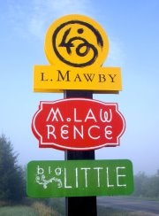 L. Mawby Sign
