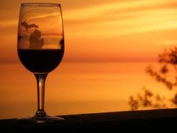 Wine Sunset