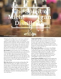 The Spirit of Michigan Distilleries
