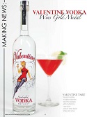 Valentine Vodka Wins Gold Medal