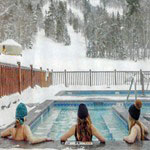 Saunas in the Snow